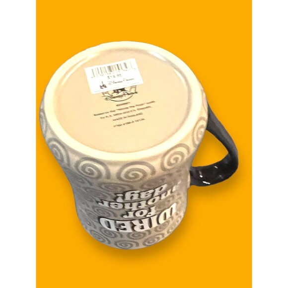 Disney Parks Winnie the Pooh Tigger "WIRED FOR ANOTHER DAY!" Coffee Mug/Cup NEW - Picture 6 of 8